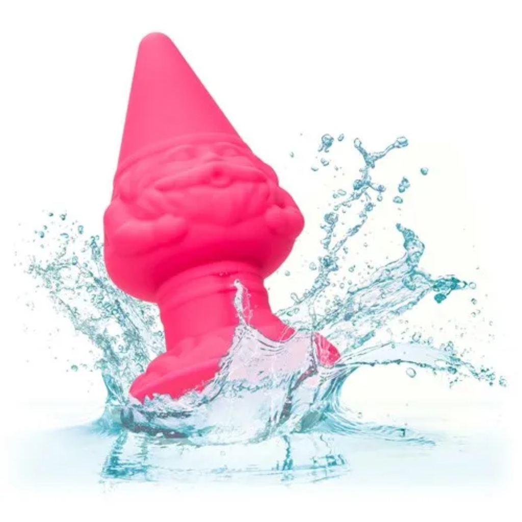 CalExotics - Naughty Bits - Anal Gnome Silicone Butt Plug - Pink