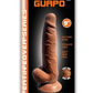 Photo of the product and package for the Skinsations Guapo Dildo from Hott Products..