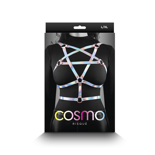 Cosmo Harness - Risque -S/M, L/XL - Rainbow