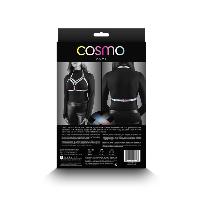 Cosmo Harness - Vamp - S/M, L/XL - Rainbow