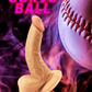 Skinsations - Curve Ball Realistic Dildo w/ Suction Cup - 7in - Flesh
