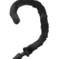 Close-up of the Bad Kitty Tail from XR Brands (black).