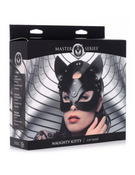 Master Series - Naughty Kitty Mask - Black