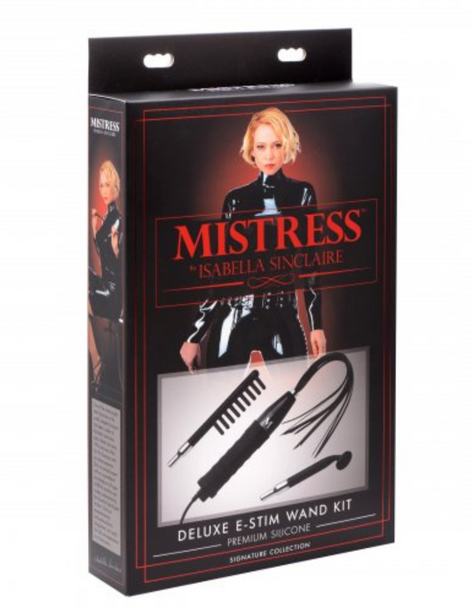 Mistress by Isabella Sinclaire - Premium Silicone Deluxe E-Stim Wand Kit