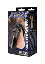 Load image into Gallery viewer, Acrylic See-Thru Chastity Cage - Black