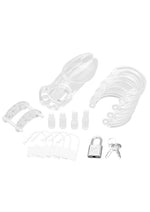 Load image into Gallery viewer, Acrylic See-Thru Chastity Cage - Clear