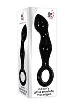 Load image into Gallery viewer, Adam and Eve - Adam's Glass Prostate Massager - Black