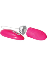 Load image into Gallery viewer, Adam and Eve Turn Me On Rechargeable Silicone Love Bullet with Remote Control - Pink