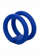 Load image into Gallery viewer, Admiral Dual Silicone Cock Cage - Blue