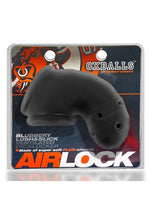 Load image into Gallery viewer, Airlock Air-Lite Vented Silicone Chastity - Black/Black Ice