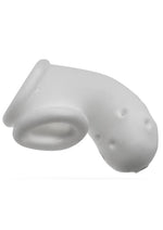 Load image into Gallery viewer, Airlock Air-Lite Vented Silicone Chastity - White/White Ice
