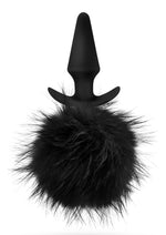 Load image into Gallery viewer, Anal Adventures Platinum Rabbit Tail Anal Plug