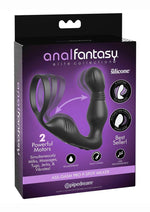Load image into Gallery viewer, Anal Fantasy Elite Ass-Gasm Pro Rechargeable Silicone P-Spot Milker - Black