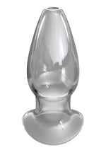 Load image into Gallery viewer, Anal Fantasy Elite Mega Anal Gaper Glass Open Tunnel