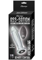 Load image into Gallery viewer, Ass-Sation Remote Control Vibrating Metal Anal Ecstasy - Metal/Silver