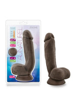 Load image into Gallery viewer, Au Naturel Jerome Dildo - Brown/Chocolate - 8.75in