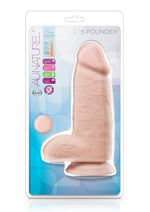 Load image into Gallery viewer, Au Naturel Pounder Dildo with Suction Cup - Vanilla - 10in