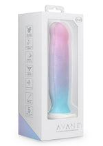 Load image into Gallery viewer, Avant D17 Lucky Silicone Dildo - Multicolor - 8in