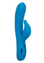 Load image into Gallery viewer, Azure Collection Flutter G Rechargeable Silicone Vibrator - Blue