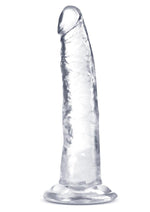 Load image into Gallery viewer, B Yours Plus Lust N' Thrust Realistic Dildo - Clear - 7.5in