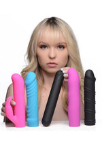 Load image into Gallery viewer, Bang! 4-In-1 XL Silicone Rechargeable Bullet Vibrator and Sleeve Kit