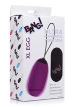 Load image into Gallery viewer, Bang! XL Vibrating Egg - Purple - XLarge