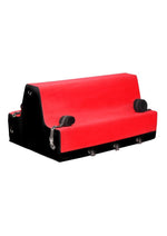 Load image into Gallery viewer, Bedroom Bliss Lover's Bondage Bench - Black/Red