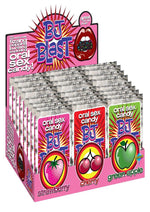 Load image into Gallery viewer, BJ Blast Oral Sex Candy Display (36 Per Display) - Assorted Flavors - Assorted Colors