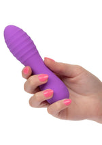Load image into Gallery viewer, Bliss Liquid Silicone Ripple Rechargeable Vibrator with Clitoral Stimulator
