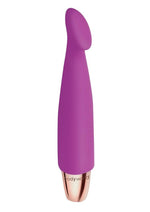 Load image into Gallery viewer, Bodywand Mini Vibes Bop Rechargeable Silicone Clitoral Stimulator - Purple