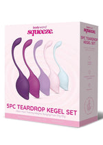 Load image into Gallery viewer, Bodywand Squeeze 5pc Teardrop Kegel Set 37-115g