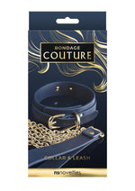 Load image into Gallery viewer, Bondage Couture Collar and Leash - Blue