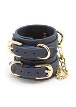 Load image into Gallery viewer, Bondage Couture Wrist Cuff - Blue