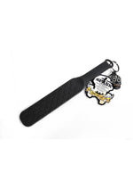 Load image into Gallery viewer, Boneyard The Spank Silicone Skull Textured Paddle - Black - 14.75in