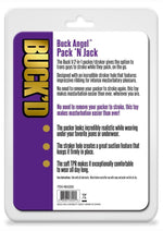 Load image into Gallery viewer, Buck'd Pack 'N Jack 2-In-1 Packer/Stroker - Black