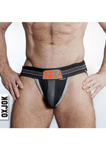 Load image into Gallery viewer, Bulgar Pumper Sack Slider Jock - Black Iron - Large