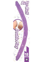 Load image into Gallery viewer, Butt to Butt Double Play Dildo - Purple - 18in