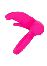 Load image into Gallery viewer, Calexotics Silicone Rechargeable Triple Clit Flicker Cock Ring