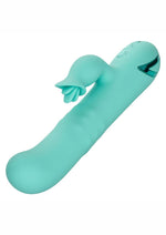 Load image into Gallery viewer, California Dreaming Bel Air Bombshell Rechargeable Silicone Vibrator with Clitoral Stimulator