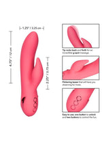 Load image into Gallery viewer, California Dreaming San Francisco Sweetheart Silicone USB Rechargeable Multifunction Vibrator Waterproof
