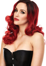 Load image into Gallery viewer, Candice Wig - Black/Red