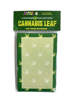Load image into Gallery viewer, Cannabis Leaf Notepad