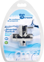 Load image into Gallery viewer, Cleanstream Diverter Switch Shower Valve - Metal/Silver
