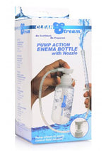 Load image into Gallery viewer, Cleanstream Pump Action Enema Bottle with Nozzle - Clear