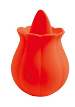 Load image into Gallery viewer, Clit-Tastic Erotic Clit Licker Rechargeable Silicone Clitoral Vibrator - Red