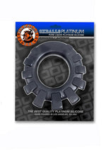 Load image into Gallery viewer, Cock Lug Lugged Cock Ring - Black