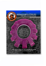 Load image into Gallery viewer, Cock Lug Lugged Cock Ring - Plum/Purple