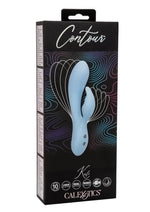 Load image into Gallery viewer, Contour Kali Rechargeable Silicone Rabbit Vibrator - Blue