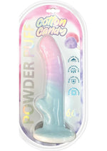 Load image into Gallery viewer, Cotton Candy Powder Puff Mini Silicone Dildo - Multicolor
