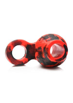 Load image into Gallery viewer, Creature Cocks Hell Hound Silicone Penis Sleeve and Ball Stretcher